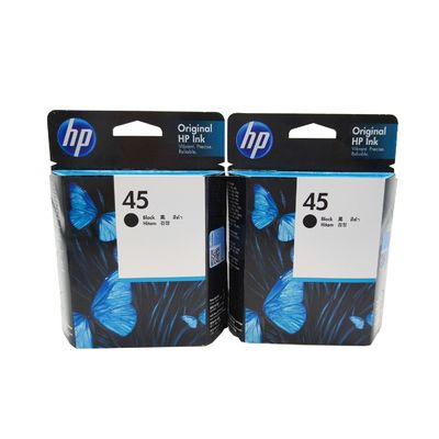 Original Ink Cartridge Hp 45 Black Ink Cartridge 51645a