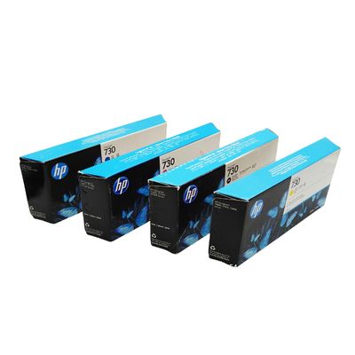 HP 730 ডিজাইনজেট T1600 T1700 T2600 এর জন্য দীর্ঘস্থায়ী কালি কার্টিজ